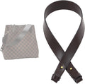 jiesinlov Vachetta Leather Replacement Straps Purse Shoulder Strap for Gracefull Bags (W1.4in,L25in-Coffee)