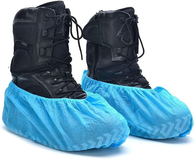 X-Large Disposable Boot & Shoe Covers Non Slip Durable Fits Virtually Most Shoes Case of 1000