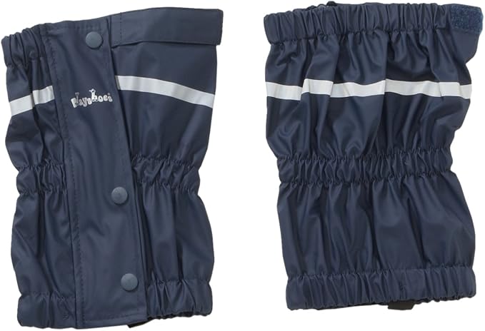 Playshoes Kids Waterproof Protective Rain Gaiter Leggings (92-98 Medium, Navy)