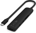 Satechi 6 in 1 USB C Hub Multiport Adapter with HDMI 4K@60Hz, 100W PD Charging, 2X USB-A Data Ports, Micro/SD Card Readers for MacBook Air/Pro/Neo, iPad Air/Pro, Windows – Black