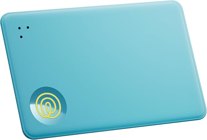 Tile by Life360 Slim - Wallet Finder, Bluetooth Tracker and Item Locator for Luggage Tags, Passports and More. Both iOS and Android Compatible. Phone Finder. 1-Pack (Aqua Lemon)