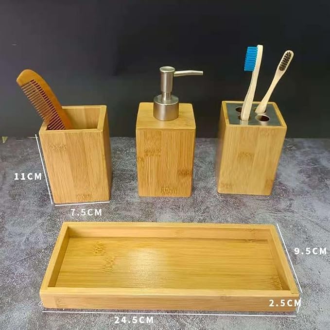 Bath Set Toothbrush Mouthwash Three-piece Multifunctional
