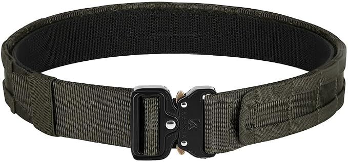 KRYDEX Quick Release Rigger MOLLE Belt 1.75 Inch Inner & Outer Tactical Heavy Duty Belt