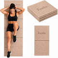 Foldable Yoga Mat, 6mm Thick, 72L x 24W Inch, Lightweight, Anti-Slip, and Easy to Store – Perfect for Travel, Yoga, Pilates, Home Workouts, and Floor Exercises
