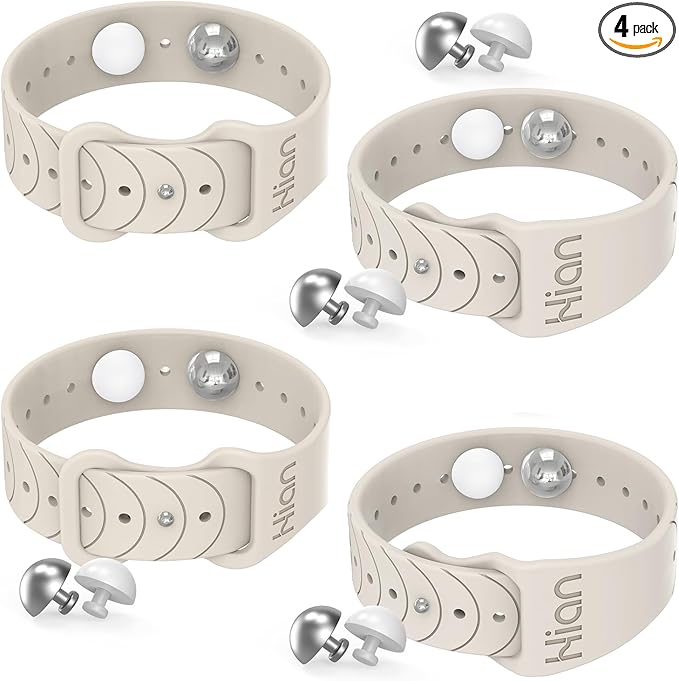 Motion Sickness Bracelets Wristband Sea Sickness for Adult Kids & Pregnant Women, Acupressure Anti Nausea Wristbands for Car Sea Air Cruise Travel Sickness, Relief Motion/Morning Sickness - 2 Pairs