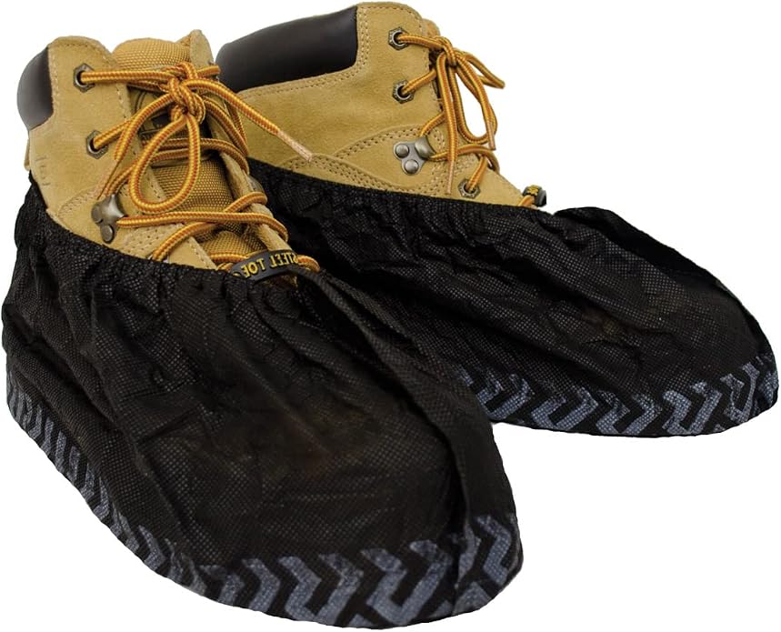ShuBee Original Disposable, Extra-Large Boot and Shoe Covers, Thicker & Stronger, Durable Protection for Floors - 50 Pairs
