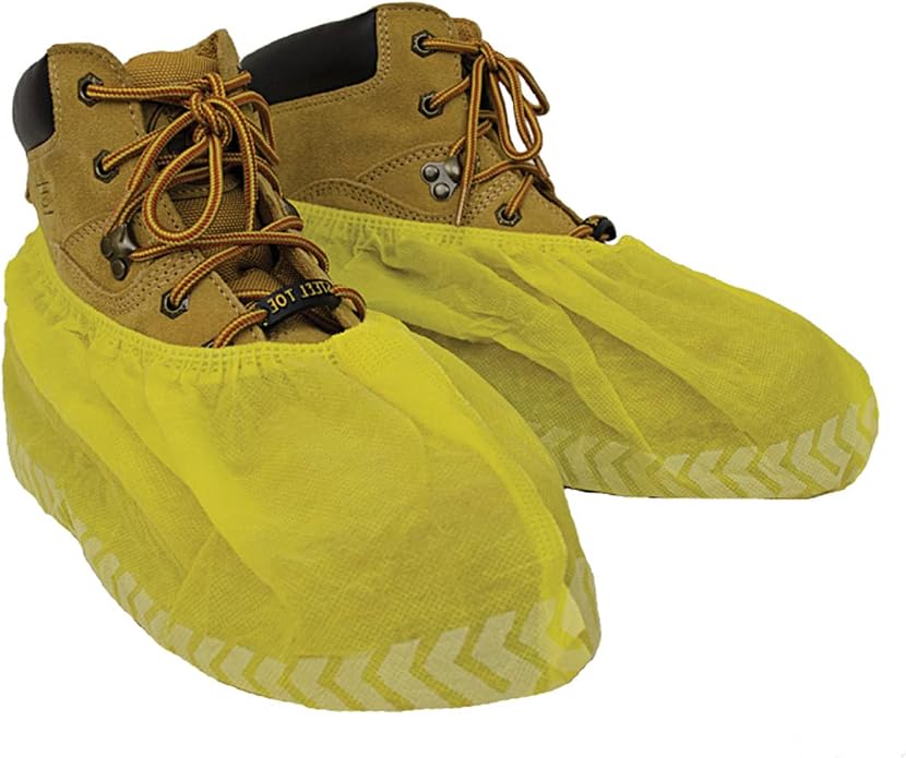 ShuBee Original Disposable, Extra-Large Boot and Shoe Covers, Thicker & Stronger, Durable Protection for Floors - 50 Pairs