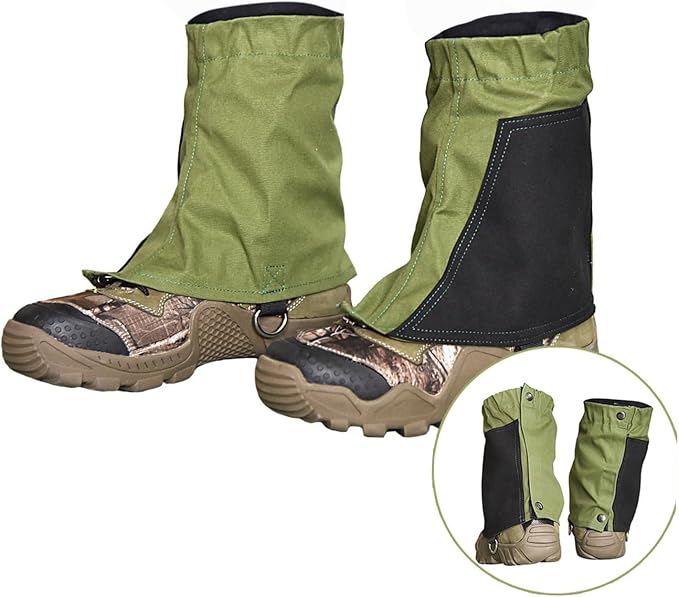 Leg Gaiters,Adjustable Legging Snake Bite Protection,Snow Gaiters Walking Climbing Gaiters Outdoor Activity Leg Cover Protect for Adult Men Women