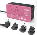 1600W 220V to 110V Converter for European International Travel, Universal Power Plug Adapter Voltage Converter US to Europe, Plug & Play, No Limitations - Power Any American Appliances Overseas