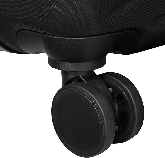 Everest Expandable Hardsided Spinner (Black, 20-Inch Carry-On)