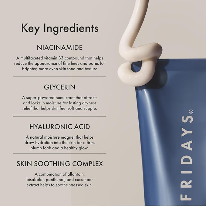 Summer Fridays Jet Lag Mask Mini - Hydrating Face Moisturizer + Mask - Enriched with Hyaluronic Acid, Niacinamide, Glycerin + Antioxidants Helps Nourish Skin for a Renewed + Radiant Complexion (1 Oz)
