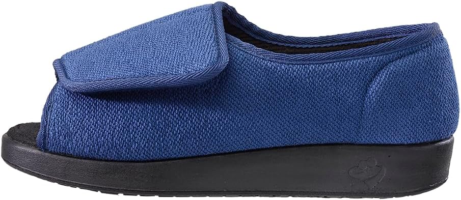 Silverts Women’s Adaptive Clothing Open Toe Shoes, Adjustable Wide Fit Sandals for Elderly, Nursing Home & Assisted Dressing