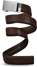 Mission Belt Men's Leather Ratchet Belt, 40mm Metal Collection