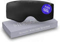 SilkSound 100% Mulberry Silk Bluetooth Sleep Mask, Skin-Friendly Sleeping Eyemask with Bluetooth Headphones, Sleep Gifts for Women, Silk Eyemask Headband Headphones for Sleeping Side Speakers