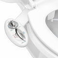 LUXE Bidet NEO 320 - Warm Water, Dual Nozzle, Self-Cleaning, Non-Electric Bidet Attachment for Toilet Seat, Adjustable Water Pressure, Rear & Feminine Wash (White)