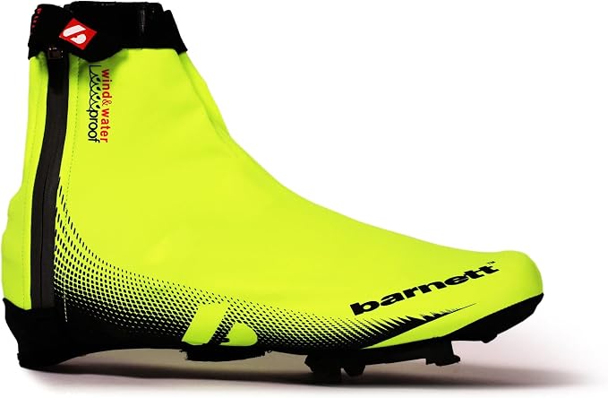 BARNETT BSP-05 Cycling Bike Overshoe Yellow (M)