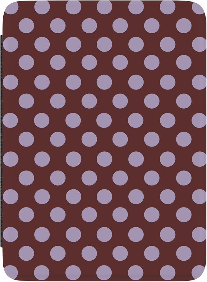 Casely 6" Kindle Case | Spotted in SoHo | Burgundy Polka Dot | Compatible with 6-inch Amazon Kindle 2024/2022 (11th Generation)