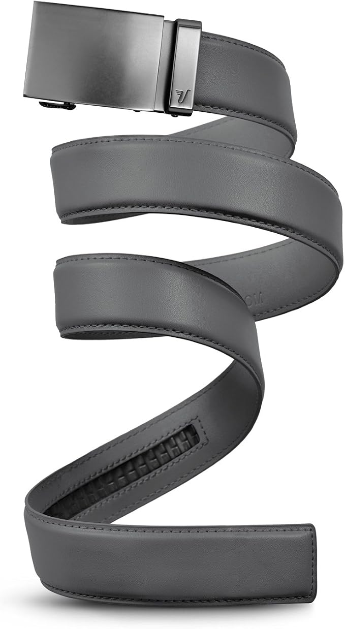 Mission Belt Men's Leather Ratchet Belt, 40mm Metal Collection