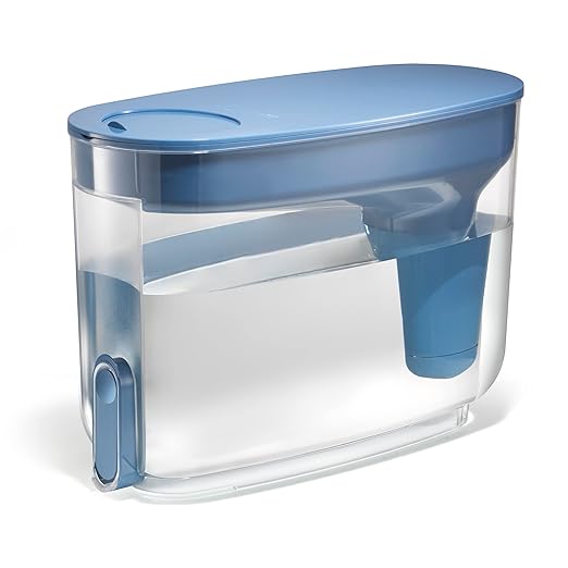 LifeStraw Home — Water Filter Dispenser, 18-Cup, Stormy Blue