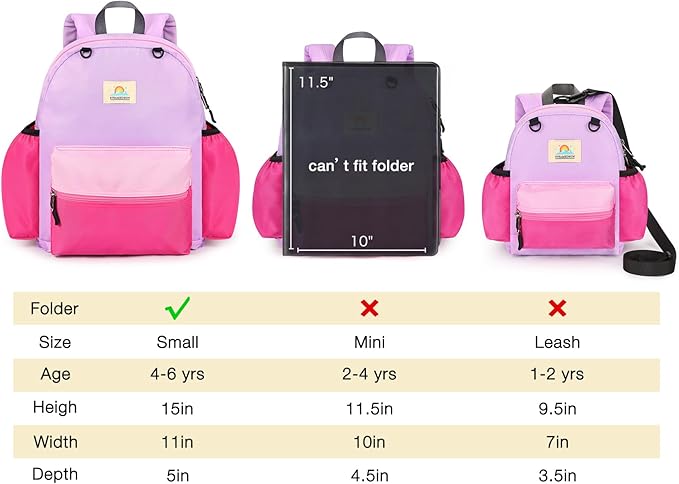STEAMEDBUN Kids Backpack for Girls 6-8: Toddler Backpack for Preschool Kindergarten - Girls Backpacks for Elementary 4-6