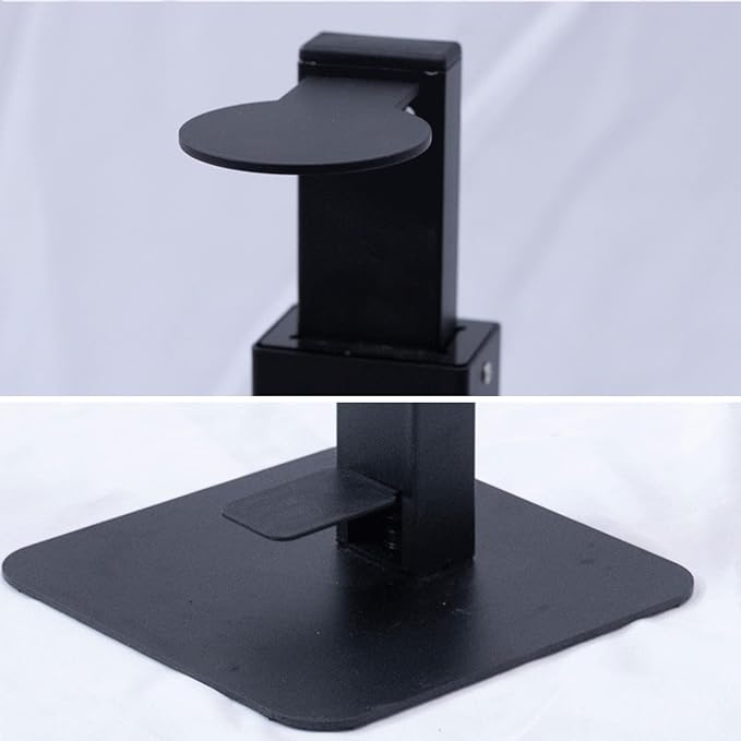 Hand Sanitizer Dispenser Stand, Black Freestanding Touchless Foot Pedal Activated Stand, Sanitizer Station for Home, Hotels, Commercial