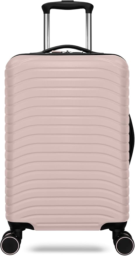 Everest Expandable Hardsided Spinner (Pink, 20-Inch Carry-On)