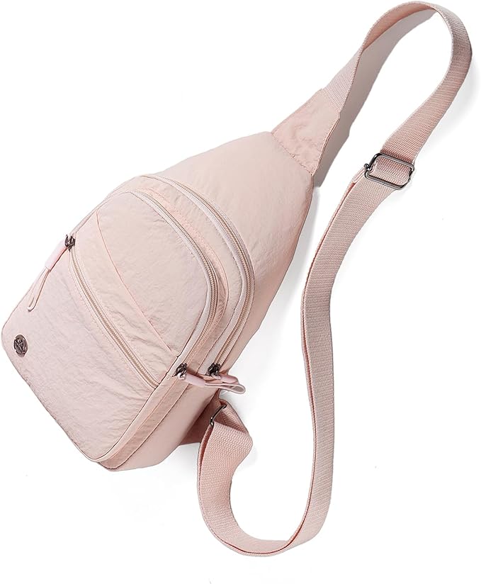 EVANCARY Small Sling Bag for Women Men, Sling Backpack Chest Daypack Crossbody Bag for Travel Outdoor Hiking