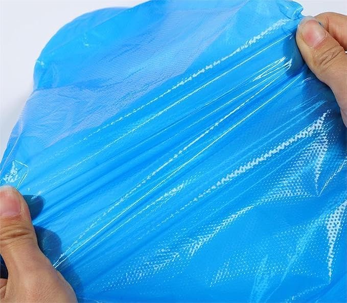 Fancystyle Pack of 400 Disposable Thicker Boot and Shoe Covers 19 inch Tall Extra Large Resistant Water/Skid Resistant Clear (400)