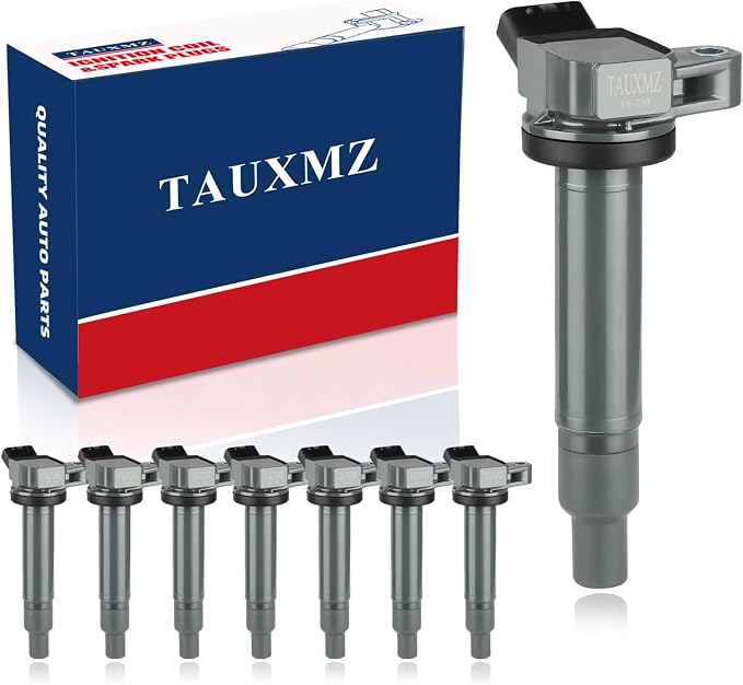 Set of 8 Ignition Coil Pack Fits for V8 4.7L 4.3L, with Toyota Tundra Sequoia Land Cruiser 4Runner/ with Lexus LX470 GX470 GS430 LS430 SC430 2000-2009 Replaces UF230 UF493