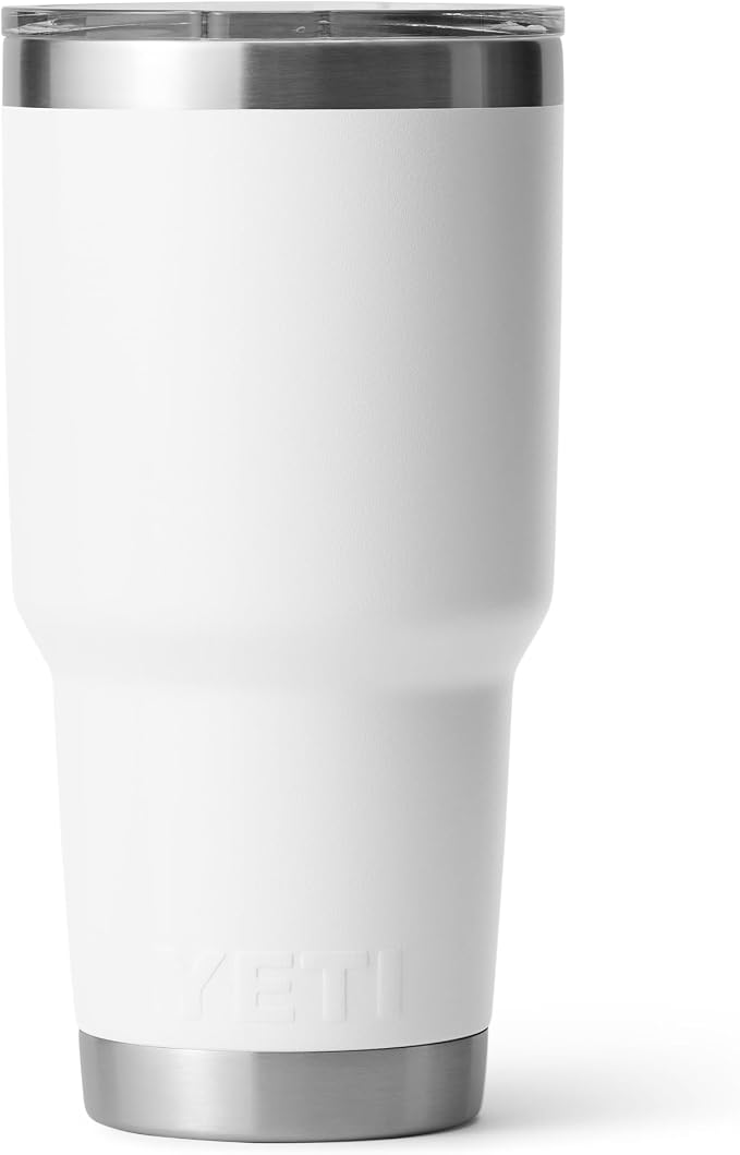 YETI Rambler 30oz with MagSlider Lid, White