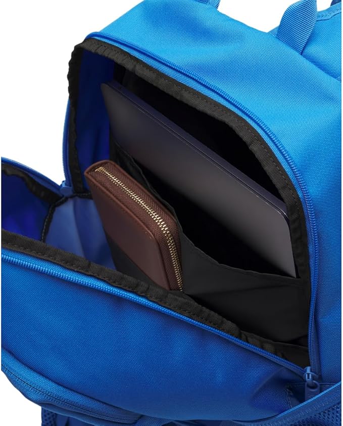 Under Armour Unisex Hustle Sport 6.0 Backpack, (402) Blue Atlantis/Black/Metallic Silver, One Size Fits Most