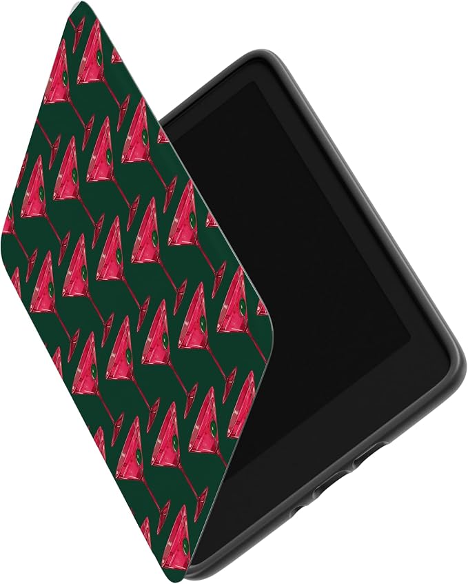 Casely Kindle Case | Shaken Not Stirred | Retro Martini | Compatible with 7" Kindle Colorsoft and 7" Kindle Paperwhite (12th Generation 2024 Models)