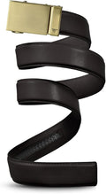 Mission Belt Men's Leather Ratchet Belt, 40mm Metal Collection