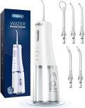 Onlyone Water Flosser — Cordless Dental Water Jet with 4 Pressure Modes, 1500-2000 Pulses/Min, 300ML Tank, IPX7 Waterproof, Rechargeable Portable Oral Irrigator for Braces, Sensitive Gums & Travel