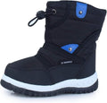 CIOR Winter Snow Boots for Boy and Girl Outdoor Waterproof with Fur Lined(Toddler/Little Kids)