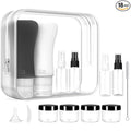 18 Pack Travel Bottles, 3oz & 2oz Leak Proof Toiletries, Perfect for Business or Personal Travel, Fun Outdoors Silicone 18 Pieces