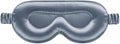 Blissy Silk Sleep Mask Profile - 100% Pure Mulberry Silk 22 Momme 6A Fibers Silk Eye Sleeping Mask for Women & Men for Total Blackout - Blindfold Silk Sleep Mask Side Sleeper Eye Cover (Grey)