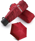 GAOYAING Compact Travel Umbrella with Case Sun&Rain Lightweight Small and Compact Suit for Pocket