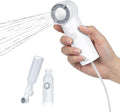 Portable Electric Bidet for Travel | Handheld Rechargeable Travel Bidet with 5 Spray Modes | Compact Personal Hygiene Solution for Camping, Hotel, Postpartum Care & Baby (White)