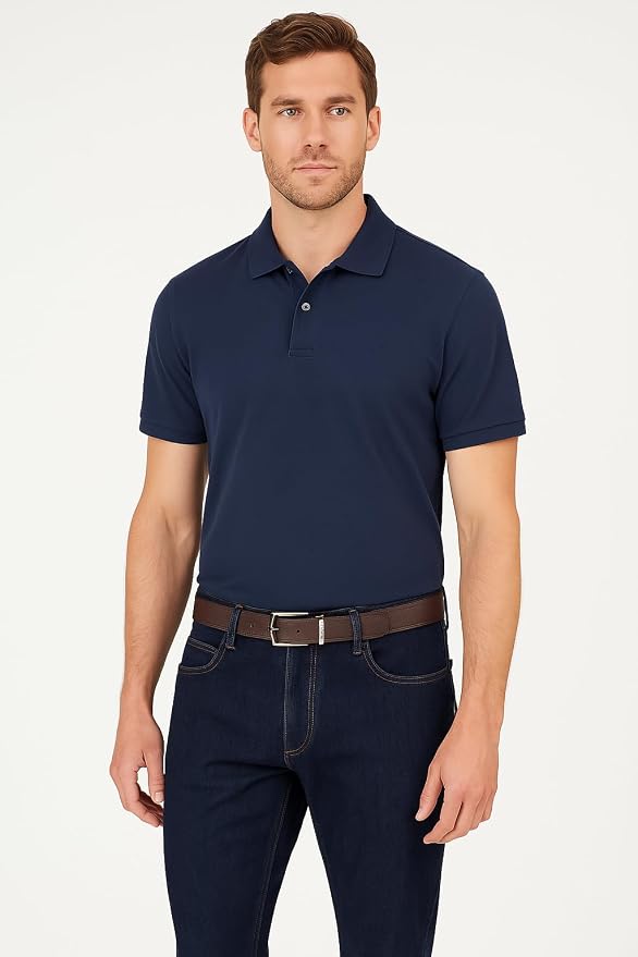 Nautica Men's Reversible Leather Belt | 2-in-1 | Classic | Everyday | Business | Work | Dress | Casual | Metal Buckle