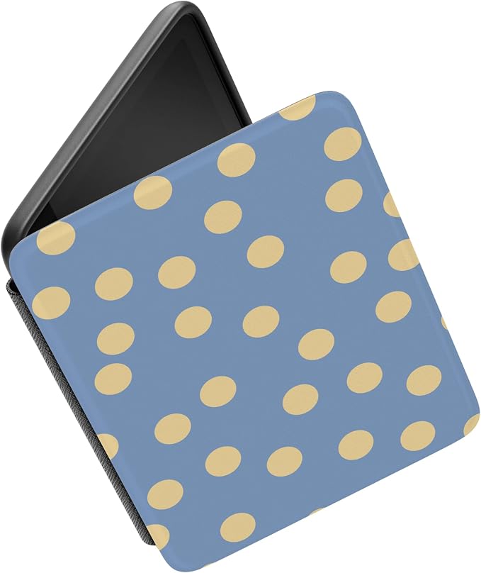 Casely Kindle Case | In the Spotlight | Pastel Polka Dot | Compatible with 7” Kindle Colorsoft and 7” Kindle Paperwhite (12th Gen 2024 Models)