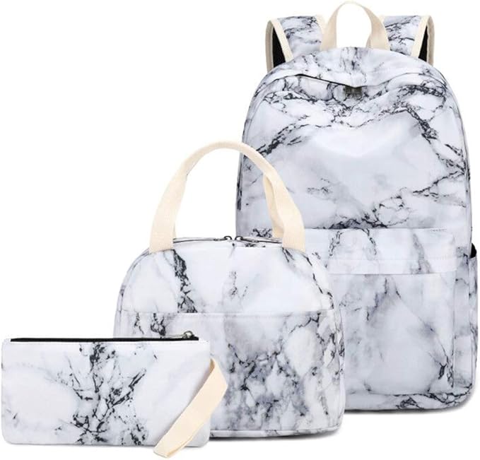 LEDAOU Backpack for Girls School Bag Kids Bookbag Teen Backpack Set Daypack with Lunch Bag and Pencil Case | Kids, Bookbag, Daypack, with Lunch Bag, and Pencil Case