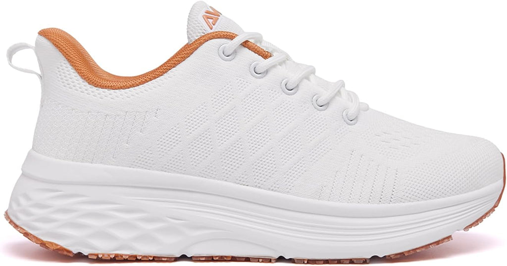 AVW Womens Non Slip Work Shoes Water Resistant Walking Sneakers Food Service Chef Kitchen Shoes