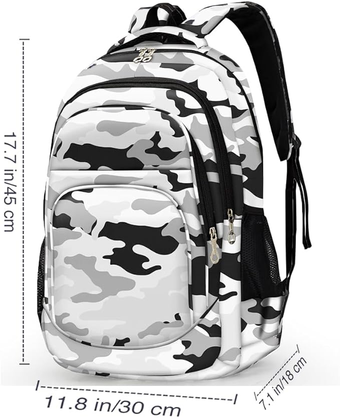 rickyh style Stylish Backpack: Multi-functional and Lightweight Bag for Travel, School, and Outdoor Activities