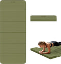Foldable Yoga Mat,Thickened,0.4"Thick (10mm）,76"x26" | 12-Fold Design,SGS Certified TPE,Non-Slip & No Smell,Ultra Portability,For Yoga,Gym,Pilates,Home Workouts