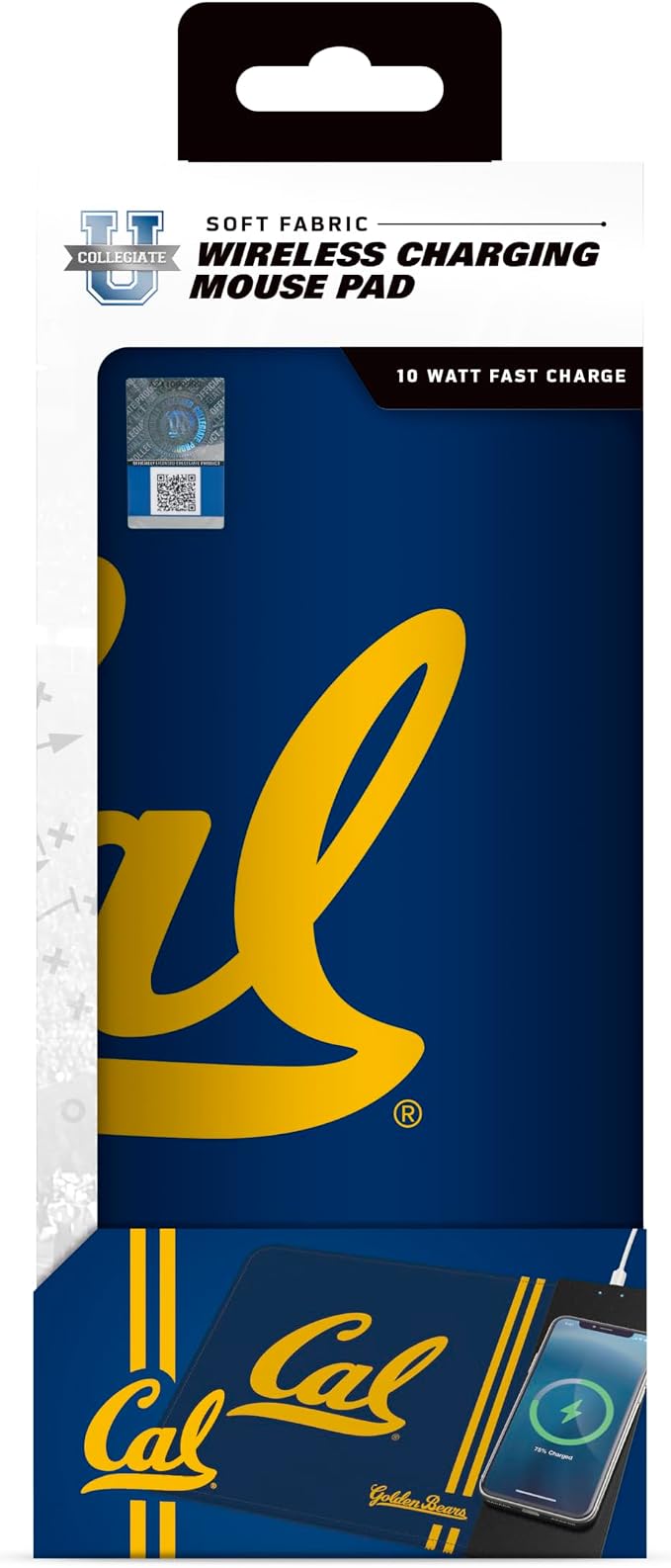 SOAR NCAA Unisex Cell Phone Wireless Charging Mouse Pad