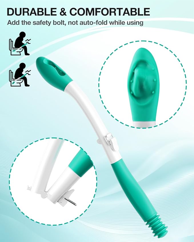 Portable Bidet Toilet Aid Wiper Tool Set for Travel - 400ML Bottle - 3 Pressure Modes - IPX7 Waterproof - Compact Design with Dust Bag for Daily Cleaning & General Use