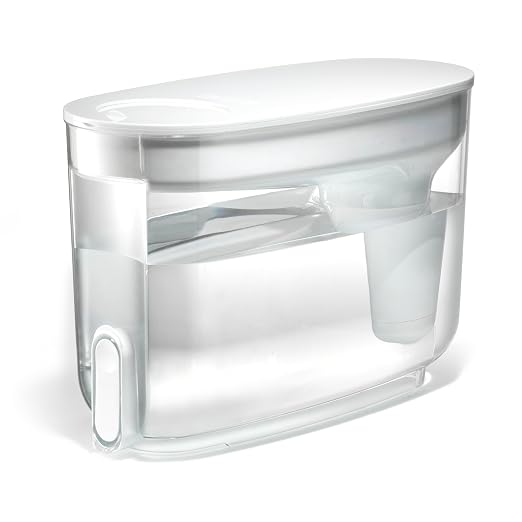 LifeStraw Home — Water Filter Dispenser, 18-Cup, White