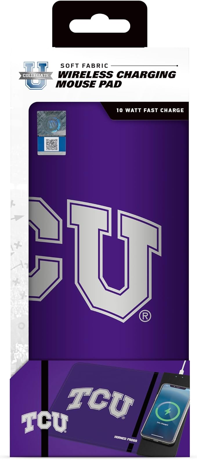 SOAR NCAA Unisex Cell Phone Wireless Charging Mouse Pad