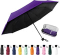 GAOYAING Compact Travel Umbrella with Case Sun&Rain Lightweight Small and Compact Suit for Pocket